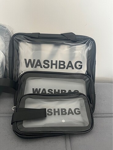 Washbag çanta 3 lü set halinde