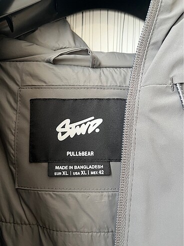 l/xl Beden gri Renk Pull&Bear Erkek Ceket