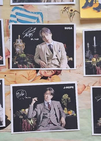 BTS PC ve Sticker Seti
