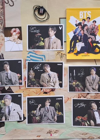 BTS PC ve Sticker Seti