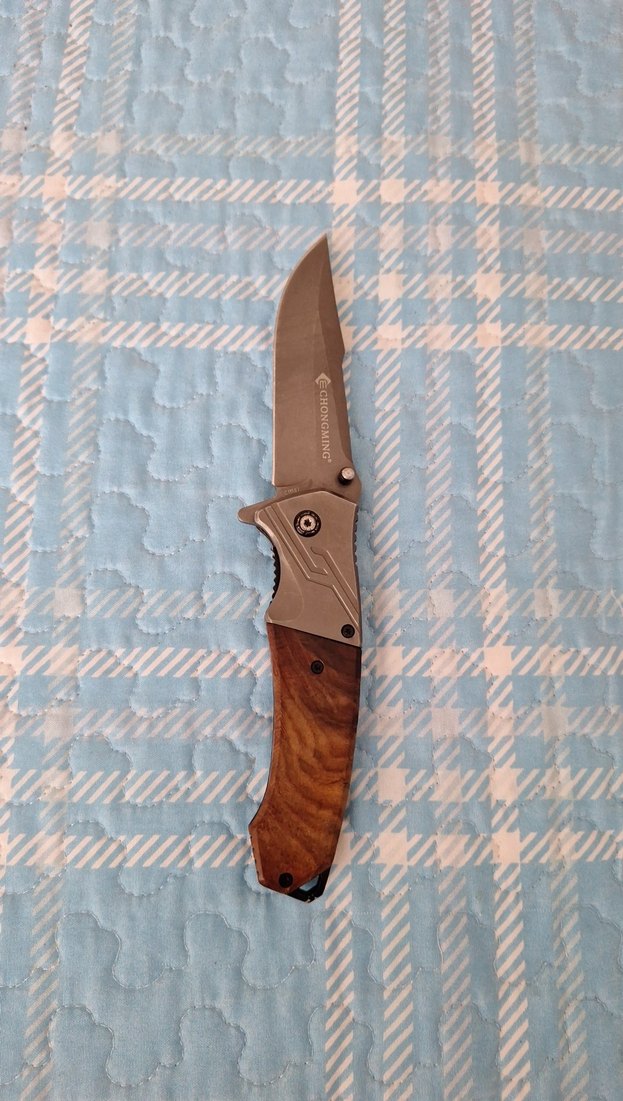 Ahşap Saplı Katlanabilir Bıçak - Görsel 3