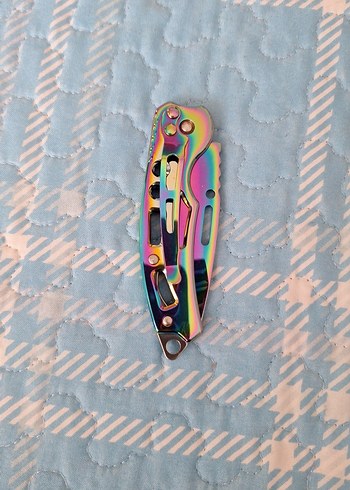 Çok Renkli Katlanabilir Cep Bıçağı - Görsel 2