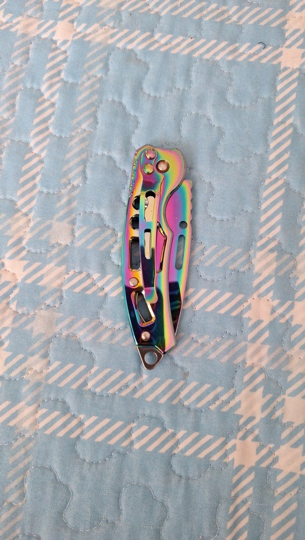 Çok Renkli Katlanabilir Cep Bıçağı - Görsel 2