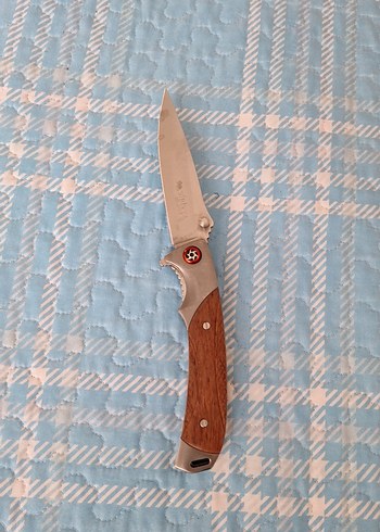 Ahşap saplı katlanır cep bıçağı - Görsel 3