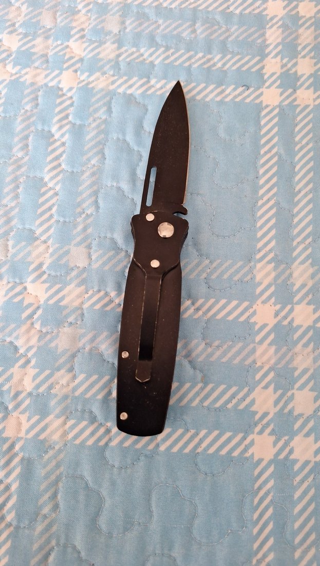 Siyah Katlanabilir Bıçak - Görsel 2