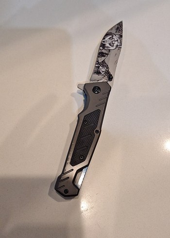 Grim Desenli Katlanır Çakı - Görsel 2