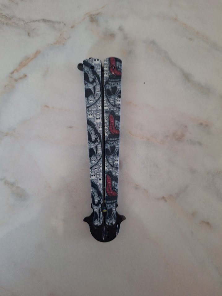 Çok Renkli Kelebek Bıçak - Görsel 2