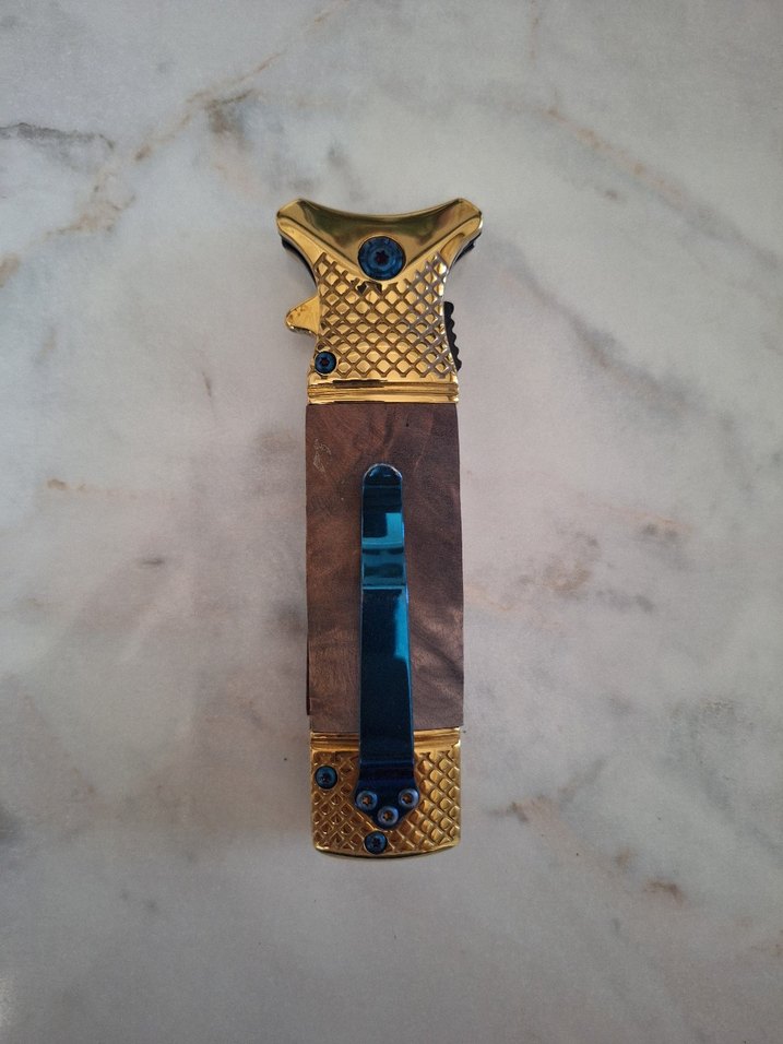 Altın Renkli CHONGME Bıçak Sapı - Görsel 2