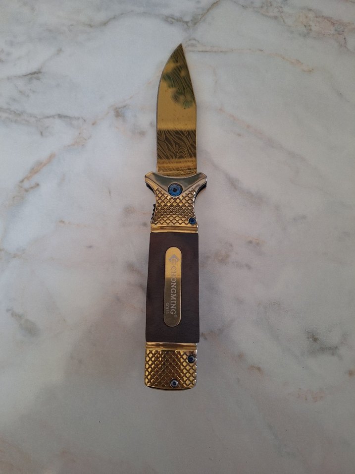 Altın Renkli CHONGME Bıçak Sapı - Görsel 4