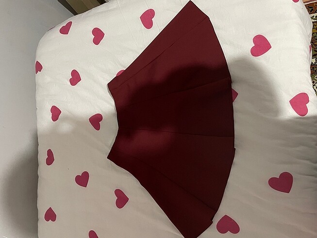 zara bordo etek