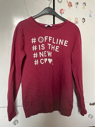 bordo ince sweatshirt