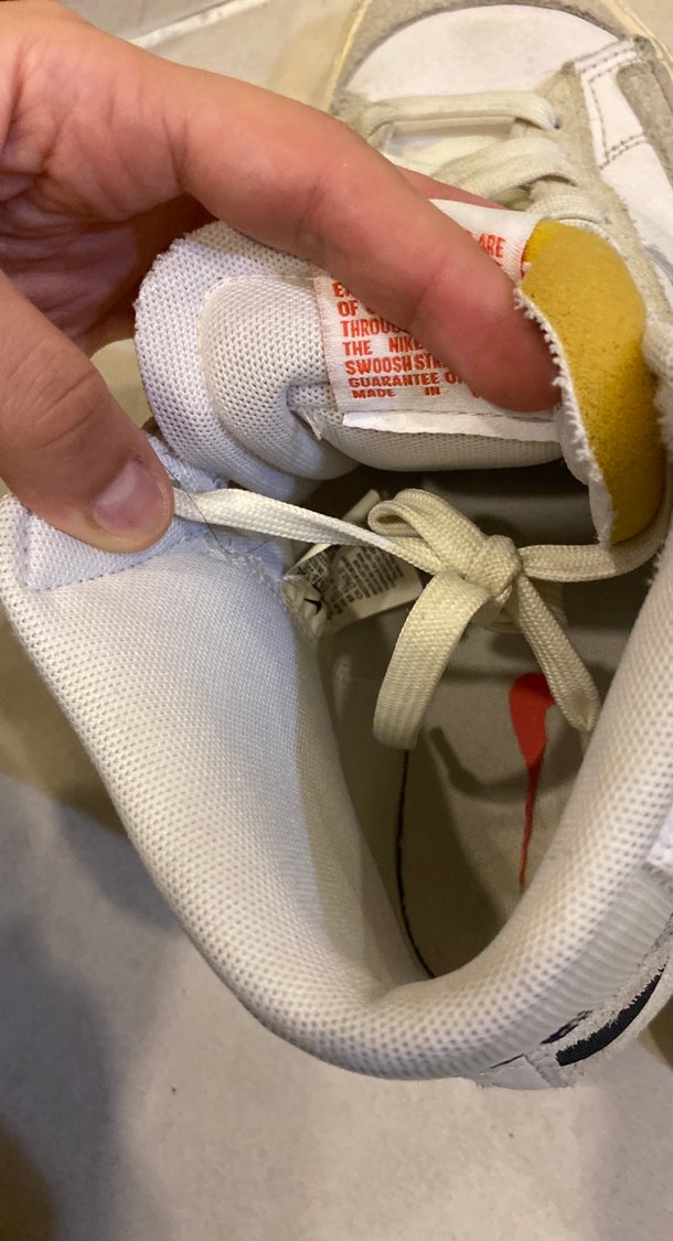 Nike Erkek Blazer Beyaz Spor Ayakkabı - Görsel 2