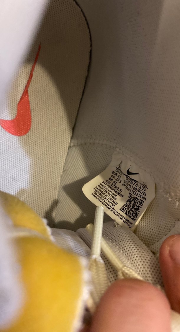 Nike Erkek Blazer Beyaz Spor Ayakkabı - Görsel 5