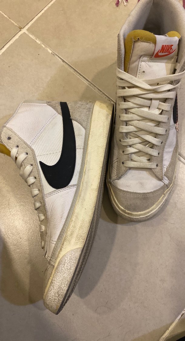 Nike Erkek Blazer Beyaz Spor Ayakkabı - Görsel 3