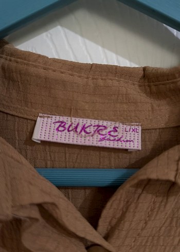 Kadın Bej Uzun Keten Elbise - Görsel 2