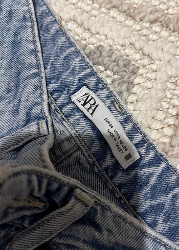 Kadın Normal Boy Mavi Denim Kot Pantolon - Görsel 3