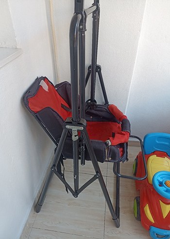 Kırmızı Katlanabilir salıncak