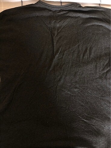 l Beden gri Renk KISA KOLLU T-SHIRT