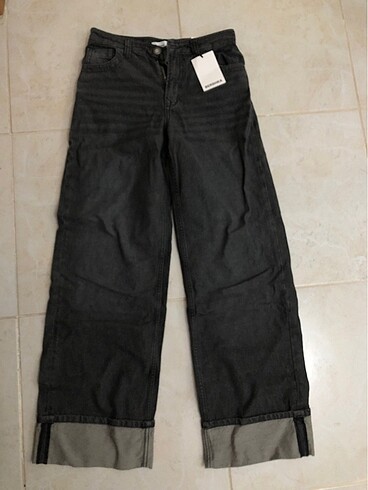 BERSHKA 90's WIDE KATLANAN PAÇA JEAN