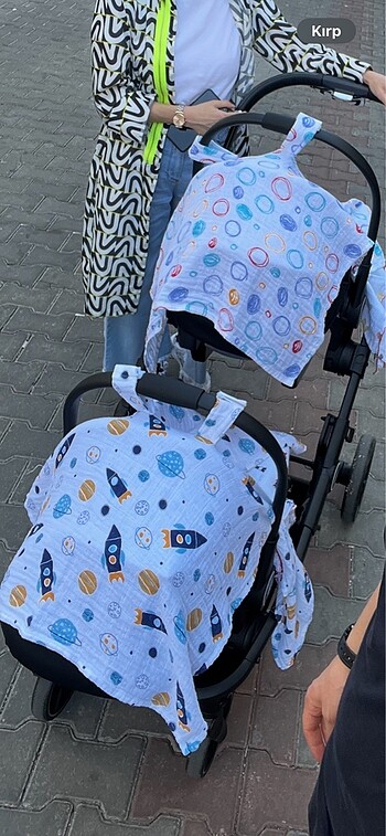 Yazlık puset örtüsü 2 adet