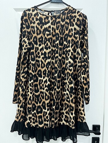 Diğer Leopar tunik elbise