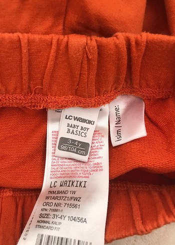 Turuncu
 Yan Şeritli Rahat Erkek Çocuk Eşofman - Görsel 2