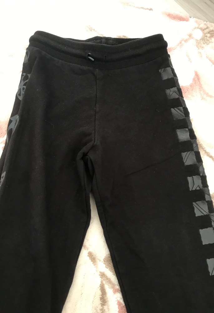 Siyah Erkek Çocuk Slim Fit Eşofman Altı - Görsel 2