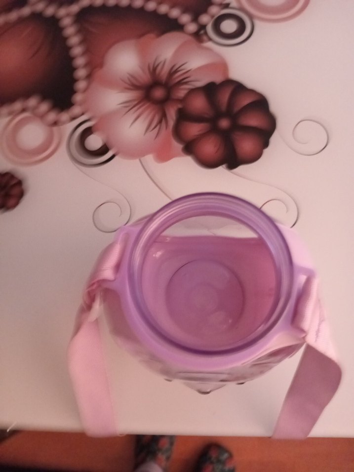 Pembe Çocuk Termos Şişesi Ayıcık Desenli - Görsel 5