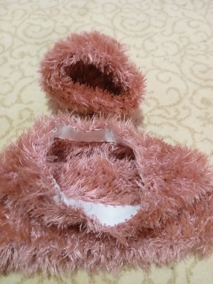 bebek etek ve şapka - Görsel 4