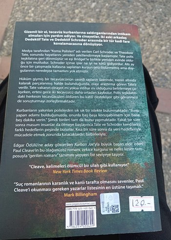  Paul Cleave - 5 Dakika Gerilim Romanı