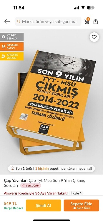 Çap çıkmış sorular