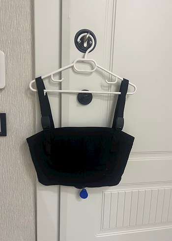 Zara Siyah Minimalist Kisa Ust