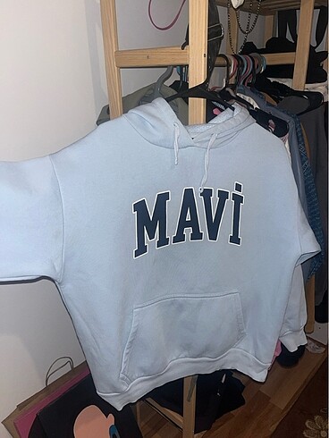 Mavi Jeans Mavi sweatshirt az kullanılmış