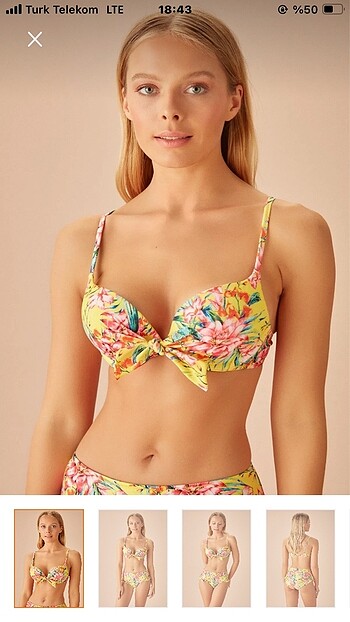 Suwen Rengarenk bikini takımı