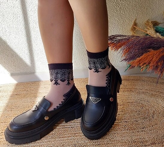 Marjin Çift tokalı loafer