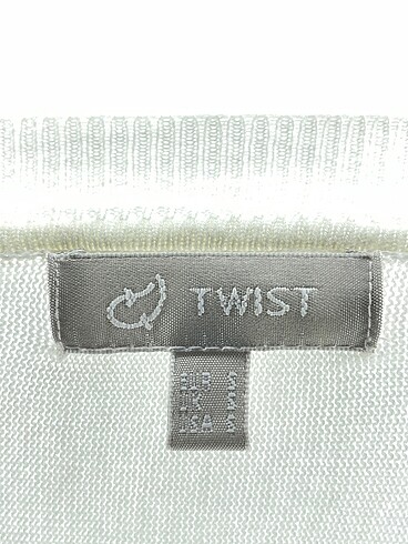 s Beden beyaz Renk Twist Hırka %70 İndirimli.