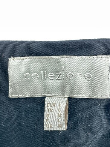 l Beden siyah Renk Collezione Kot Ceket %70 İndirimli.