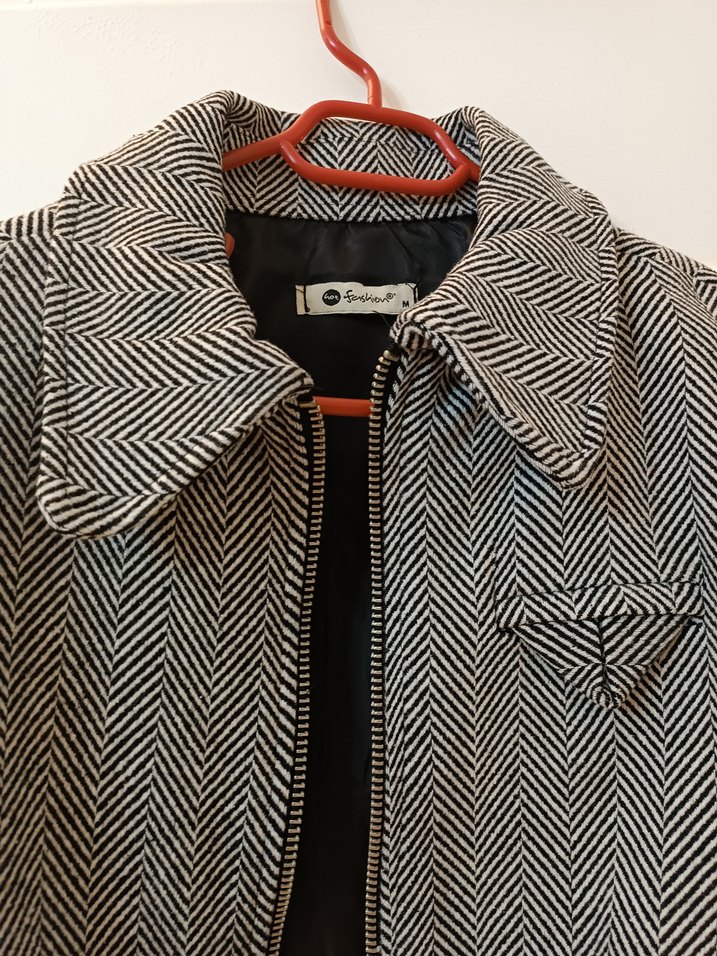 Gri Kadın Ceket - Görsel 4