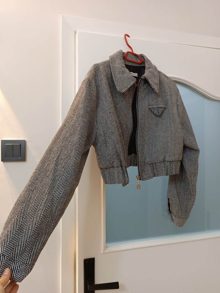 Gri Kadın Ceket - Görsel 3