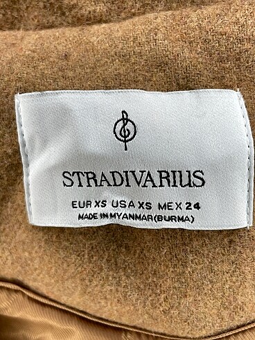 xs Beden çeşitli Renk Stradivarius Kaban %70 İndirimli.