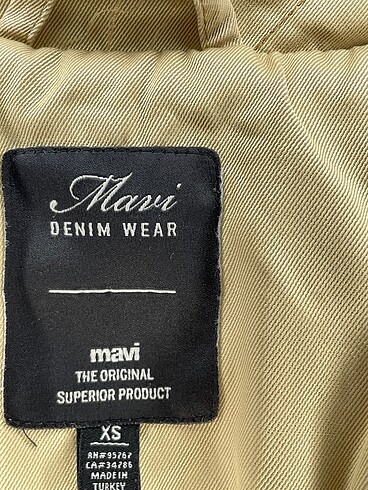 s Beden çeşitli Renk Mavi Jeans Trenchcoat %70 İndirimli.