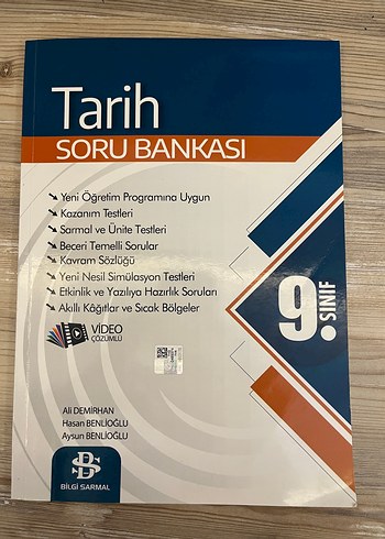 9. Sınıf Tarih Soru Bankası Yeni Nesil Testler