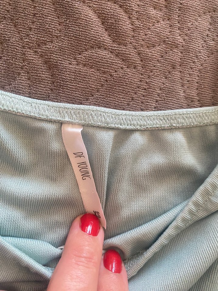 Gri V Yaka Pilili Hamile Bluzu ikili fiyat - Görsel 4