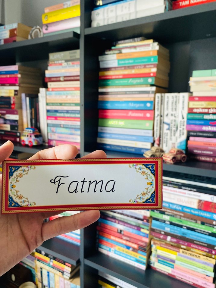 Kişiye özel Ayraç - Görsel 2