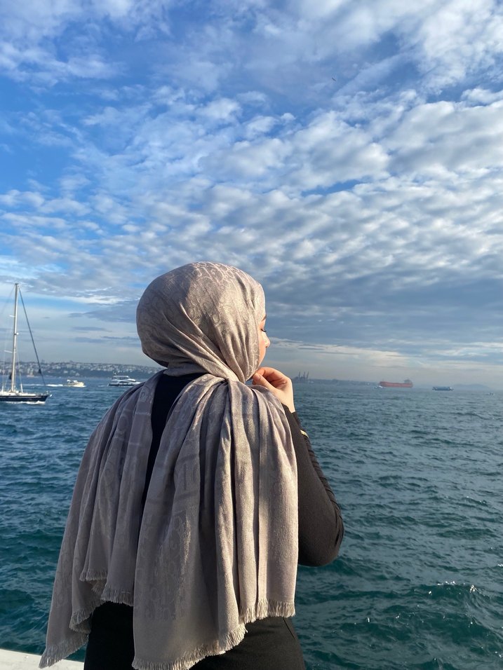 Dior desen Kaşmir şal - Görsel 2