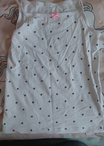 Kız Çocuk Çok Renkli Dantel Detaylı Atlet3 'lü - Görsel 3