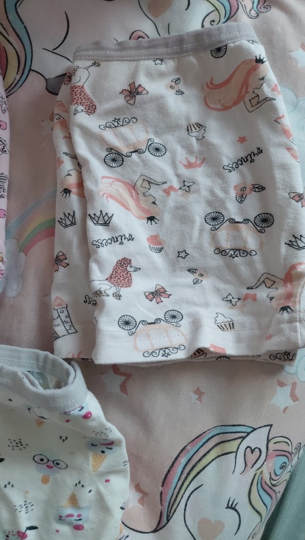 Çocuklar için Pastel Renkli Çoklu İç Çamaşırı - Görsel 4