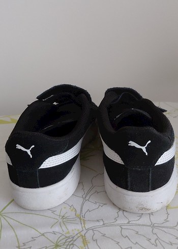 Siyah kız Çocuk Spor Ayakkabı Velcro - Görsel 3