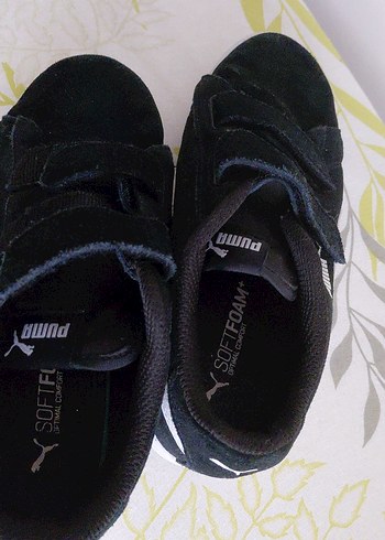 Siyah kız Çocuk Spor Ayakkabı Velcro - Görsel 5