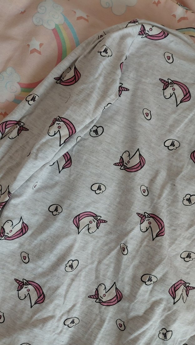 Kız Çocuk Gri Uzun Kollu Örme Tişört - Görsel 5